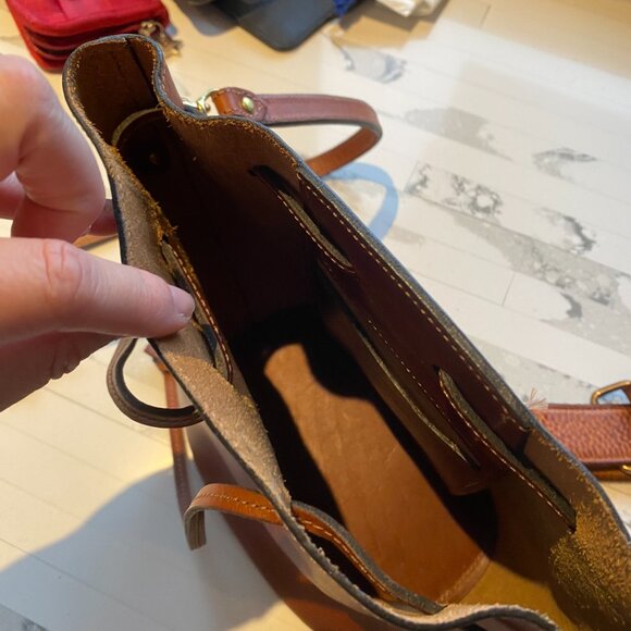 Clayton and Crume Leather Bucket Bag - Picture 3 of 4
